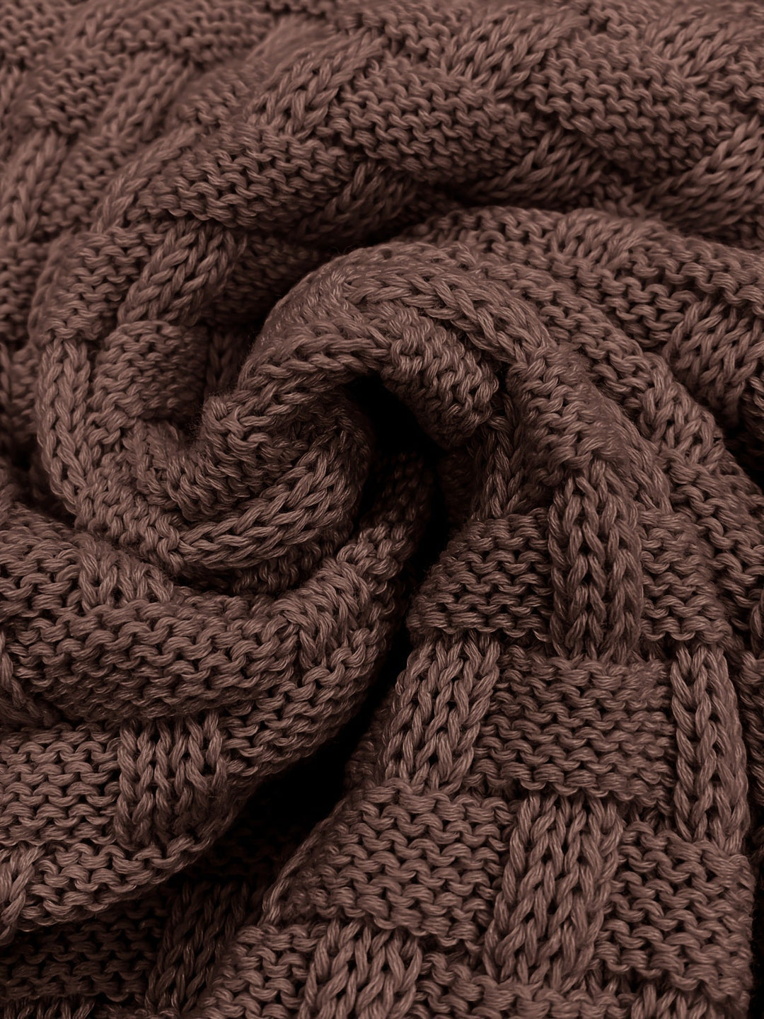 Textured Shawl-Collar Sweater for Men