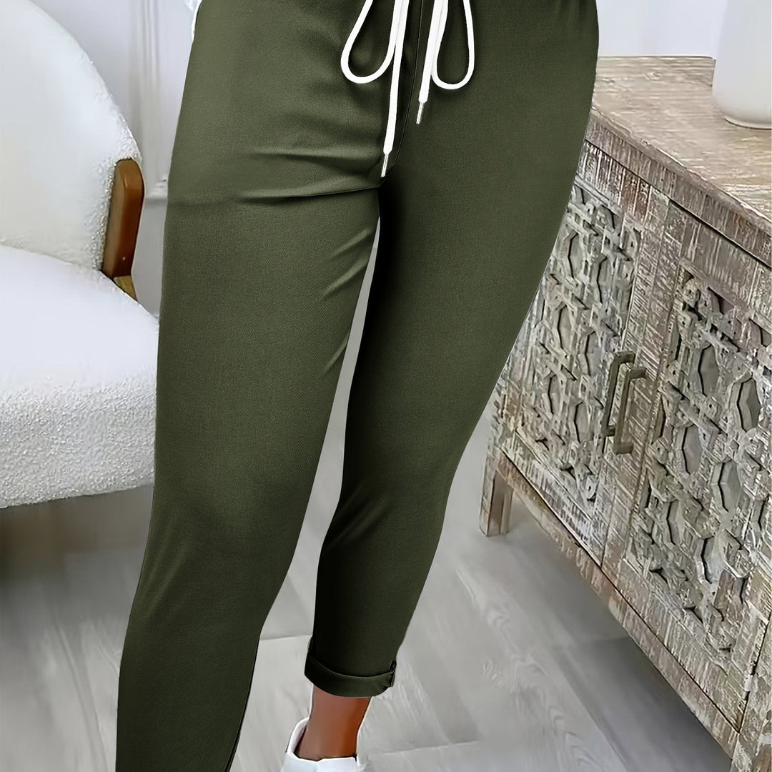 Relaxed Drawstring Pants for Women