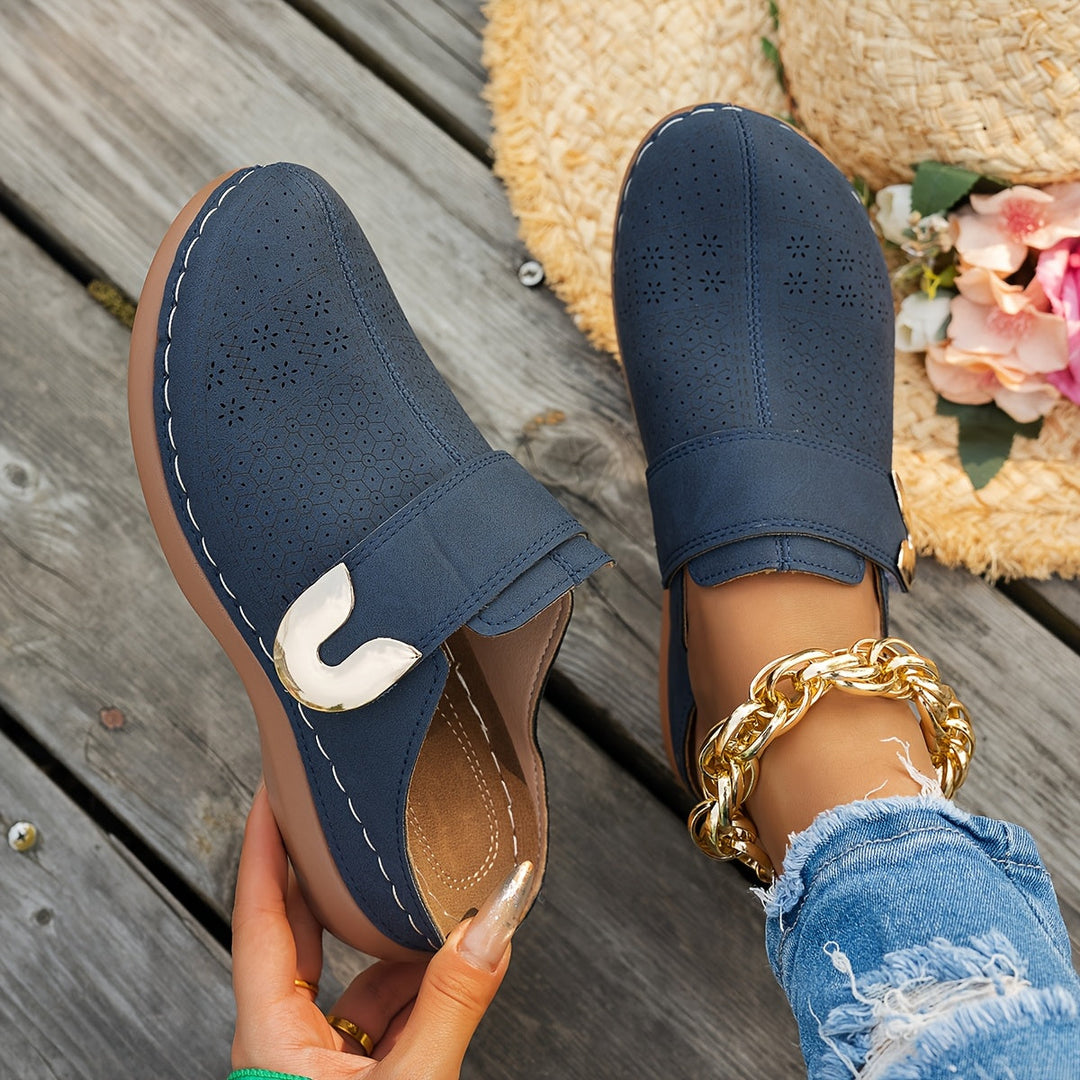 Women's Cushioned Wedge Clogs