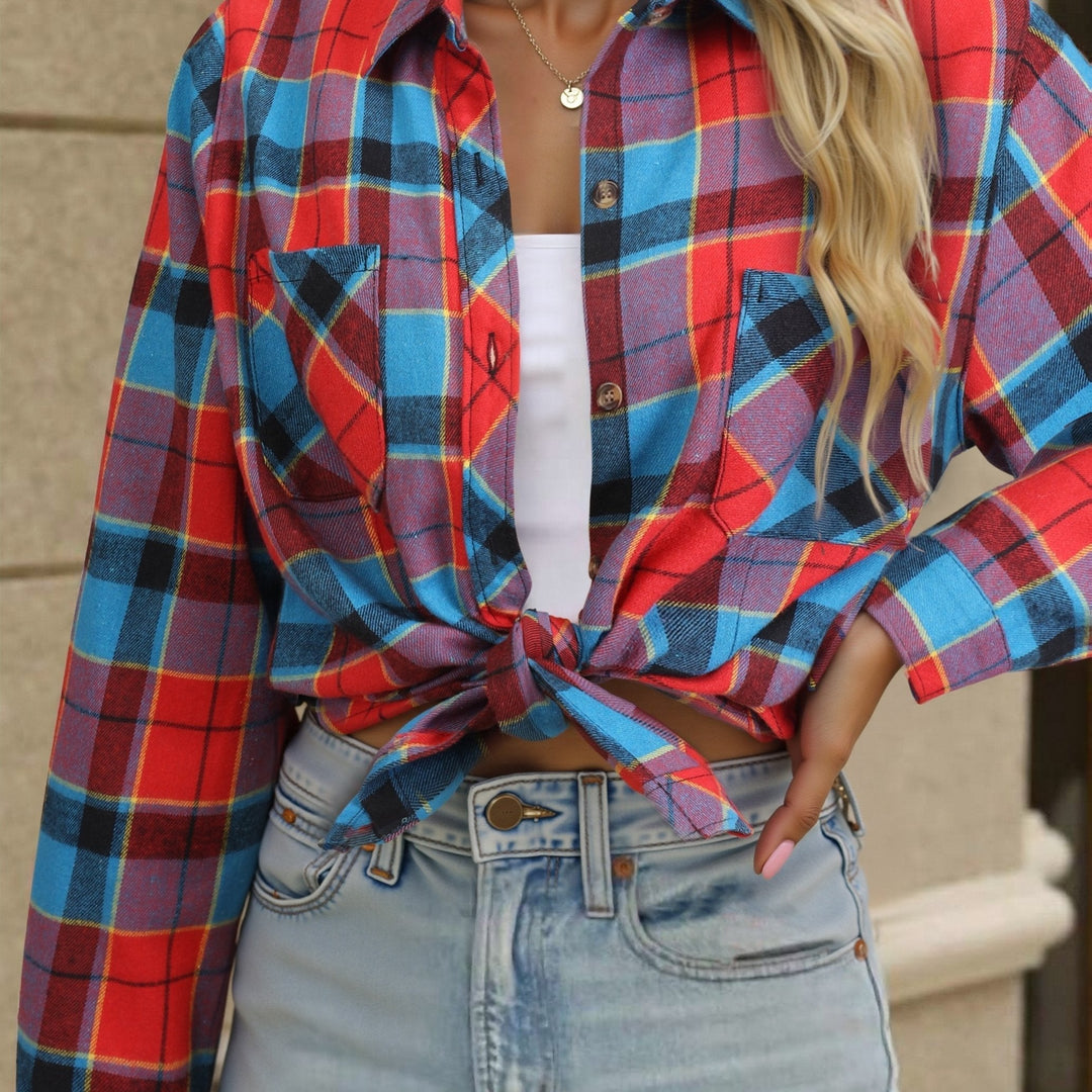 Buffalo Check Shirt, Women's Relaxed Fit