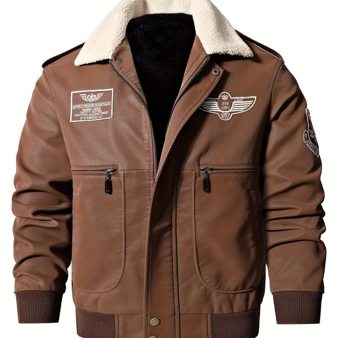 Aviator Bomber Jacket for Men