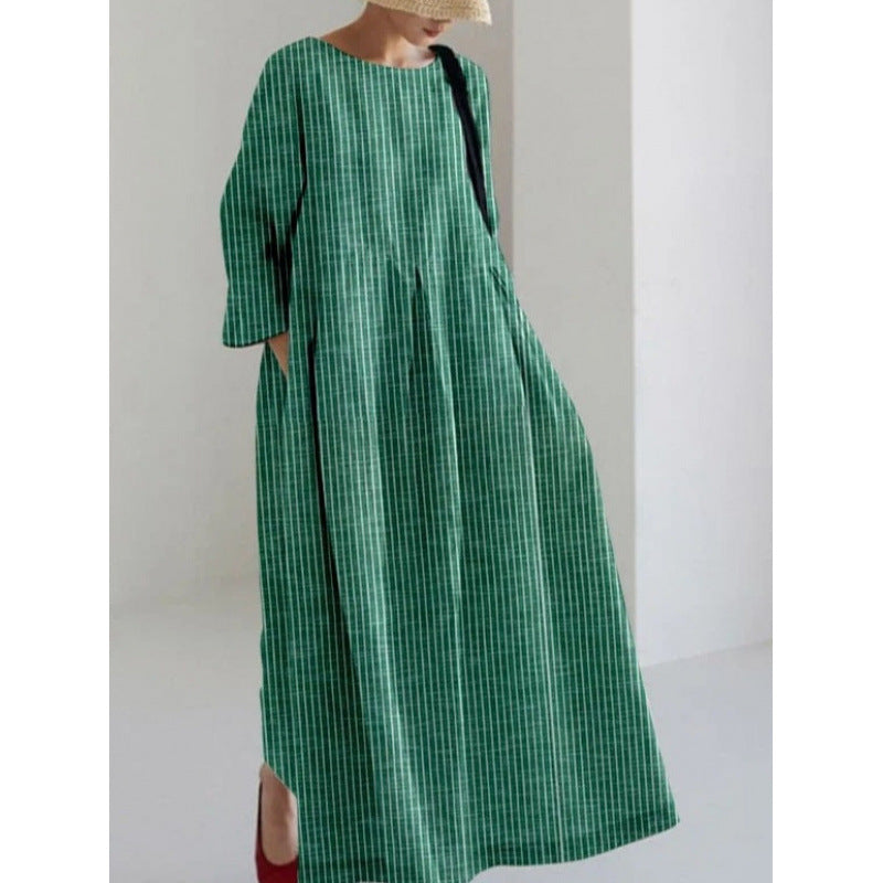 Women's Printed Midi Dress