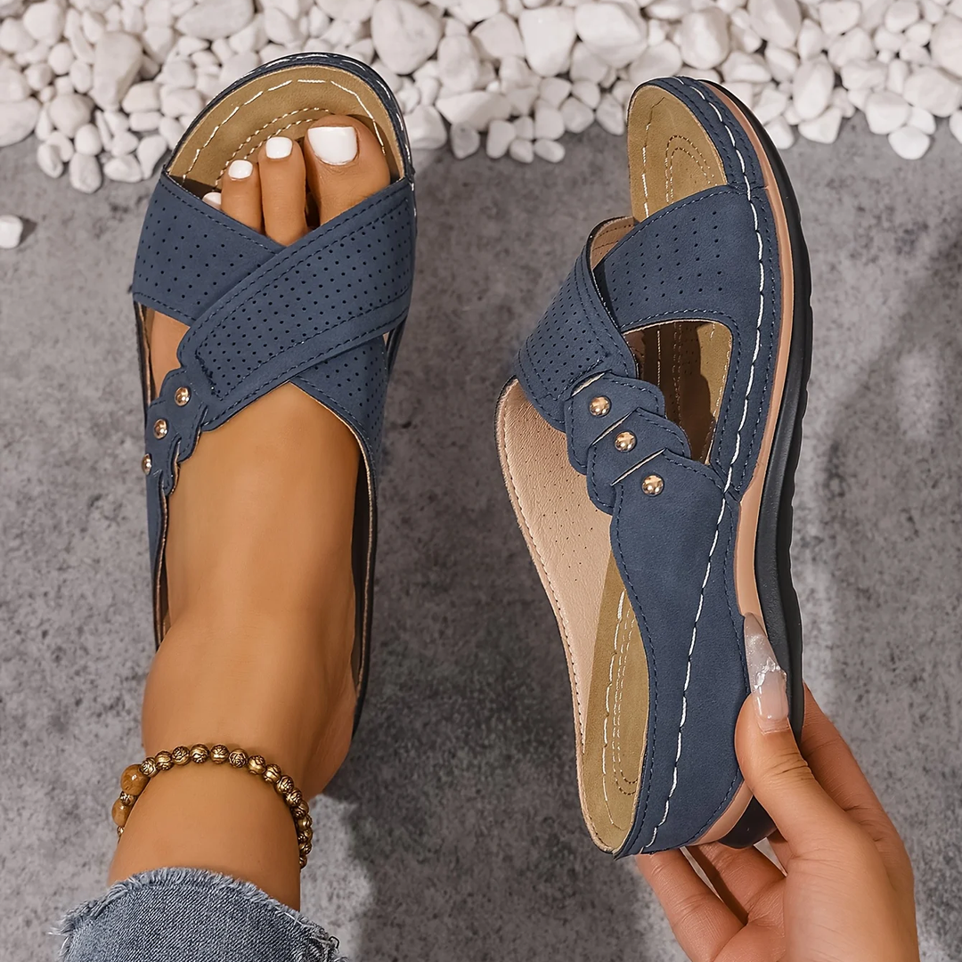 Premium Orthopedic Wedge Sandal, Arch Support