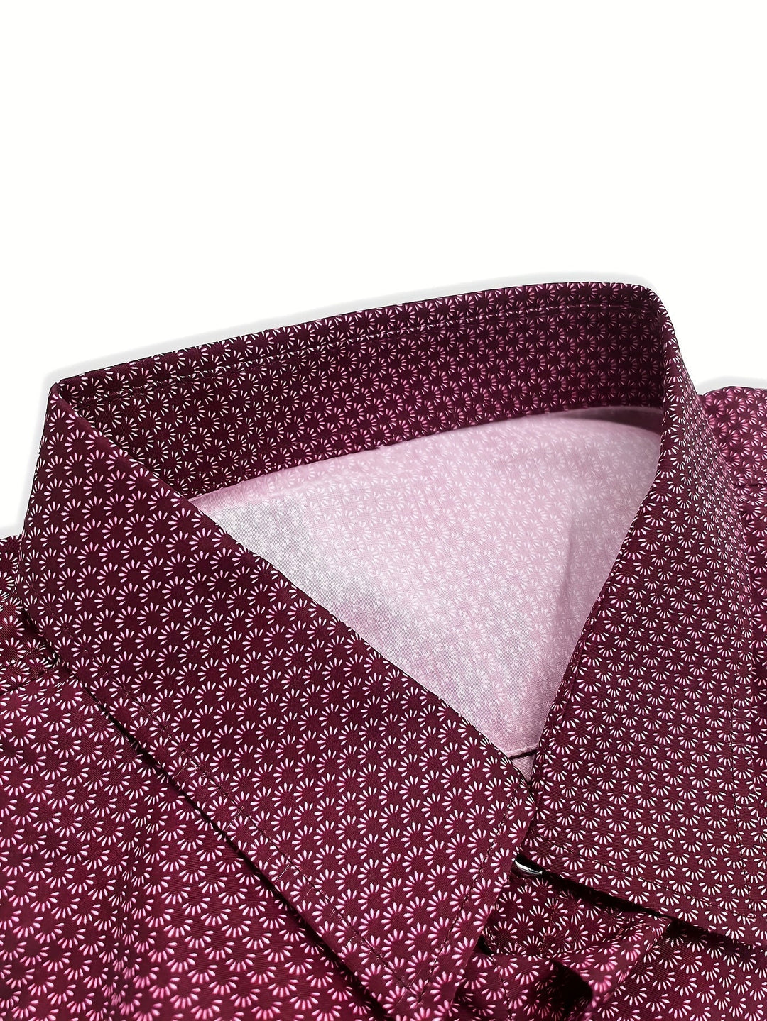 Patterned Dress Shirt, Men's Refined Fit