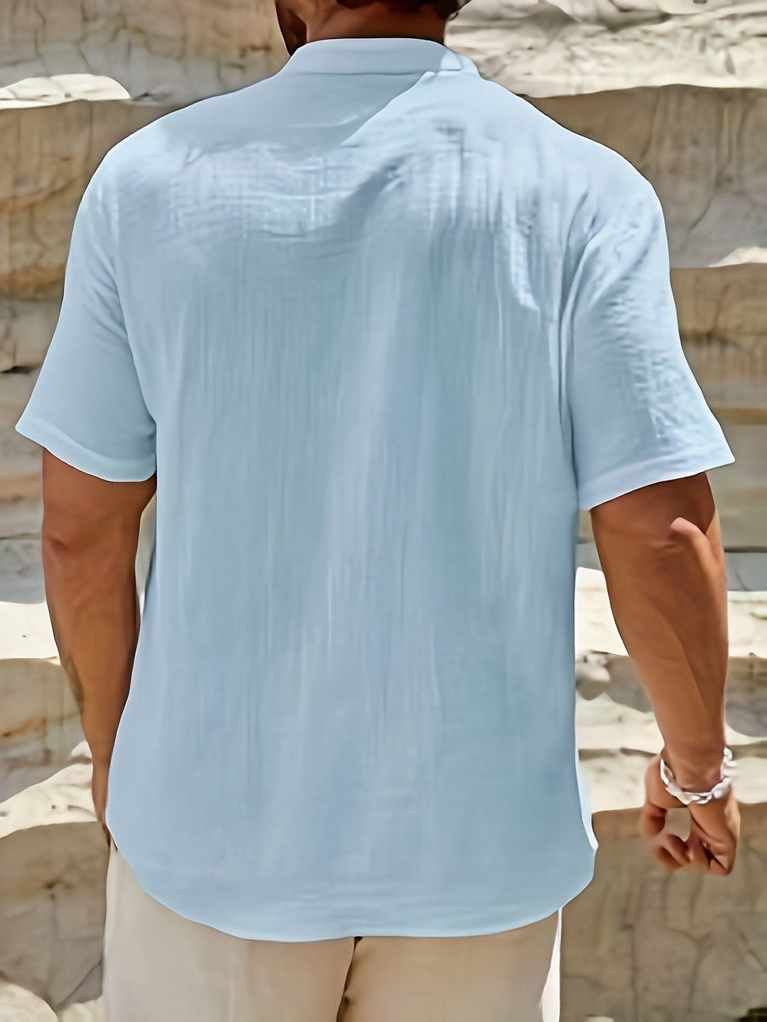 Men's Relaxed Henley Shirt