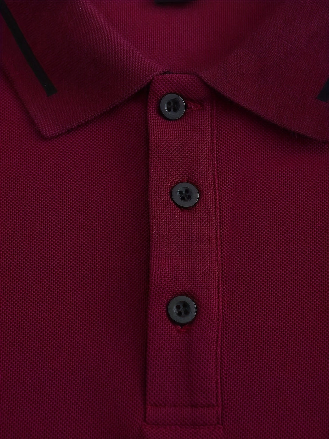 Long-Sleeve Polo Shirt for Men, Refined Style