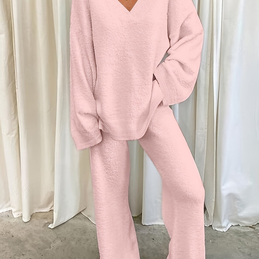 Lounge Two-Piece Set for Women, Relaxed Style