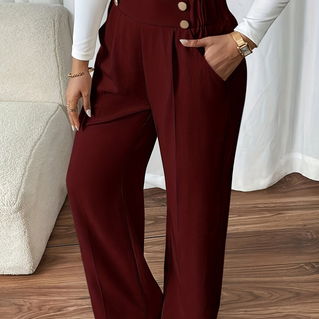 High-Waist Trousers for Women, Tailored Style
