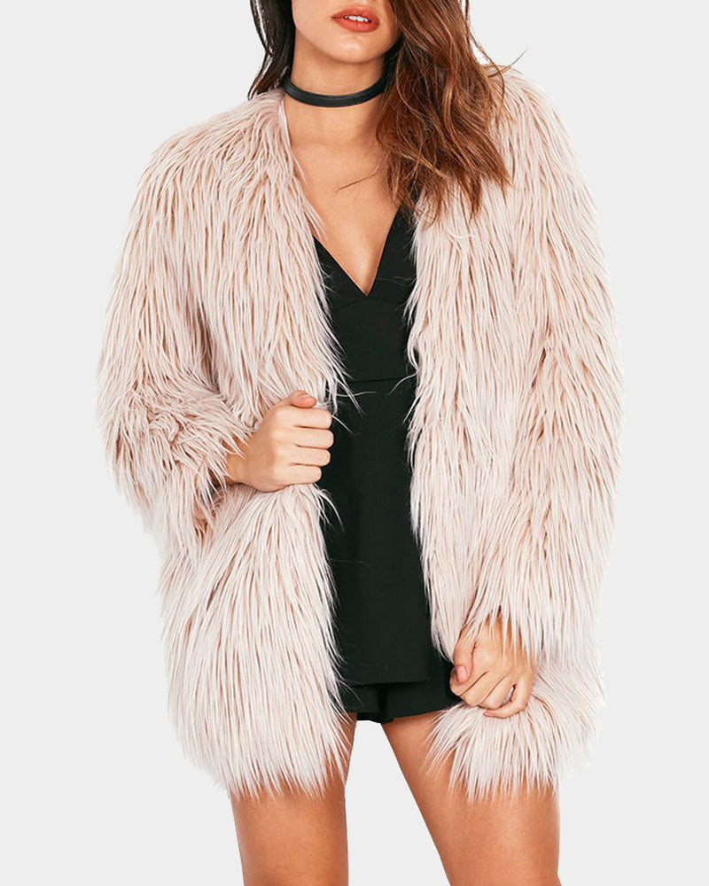 Women's Faux Fur Winter Coat