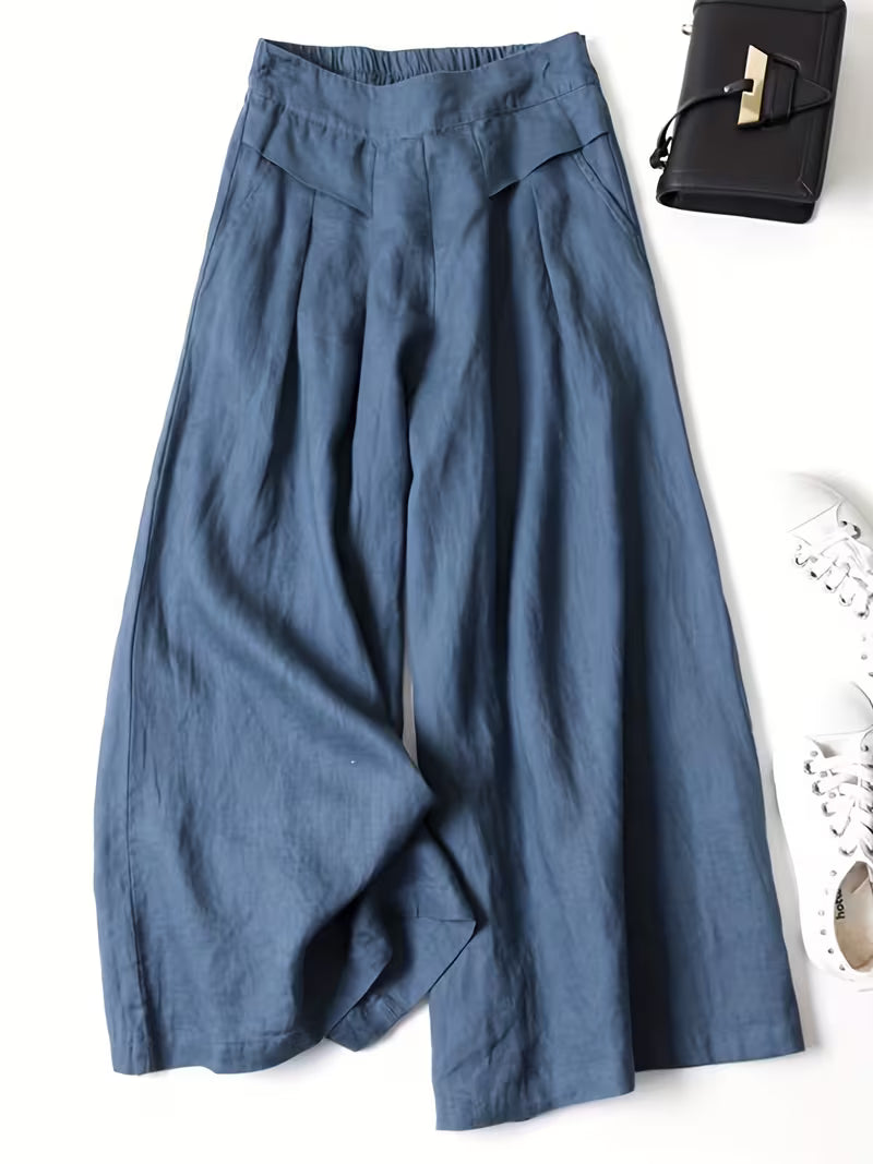 Breathable Loose Wide-Leg Pants for Women