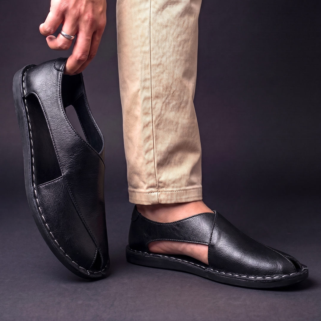 Handcrafted Open-Toe Sandals for Men