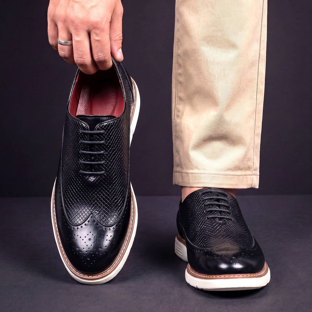 Wingtip Oxfords for Men, Modern Style