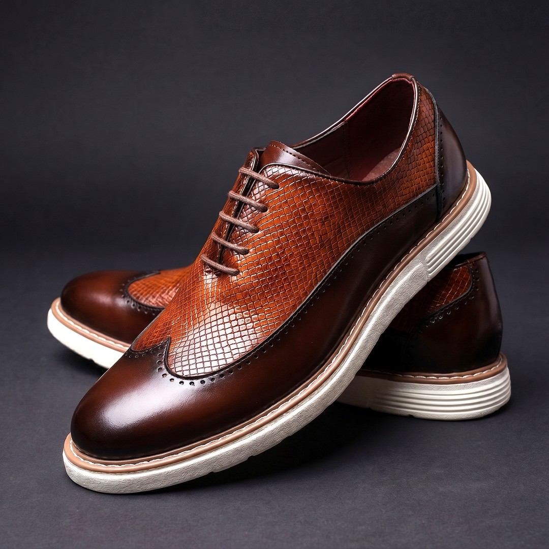Wingtip Oxfords for Men, Modern Style