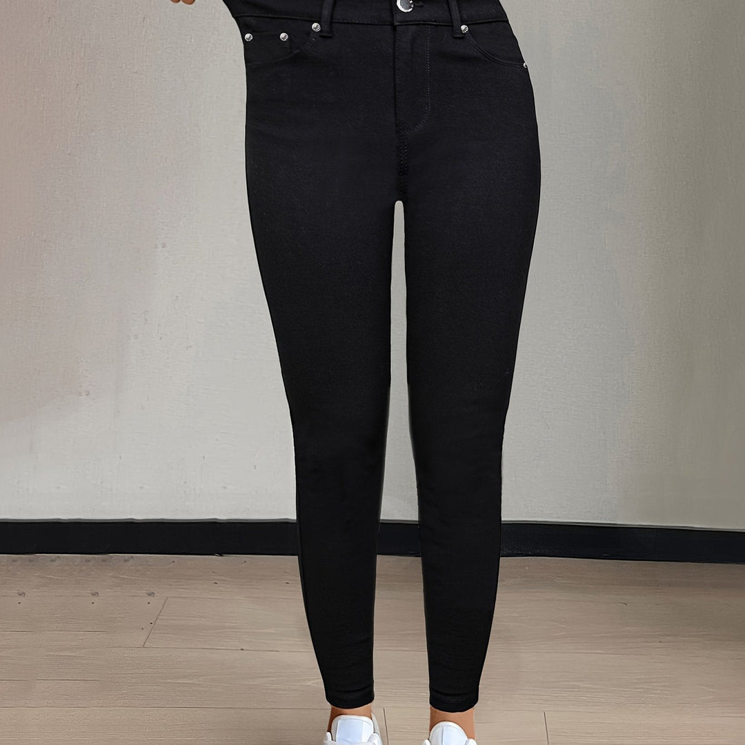 High-Waist Skinny Jeans for Women