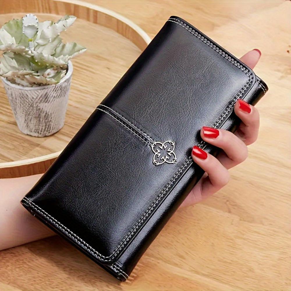 Lux Long Wallet, Elegant Fit