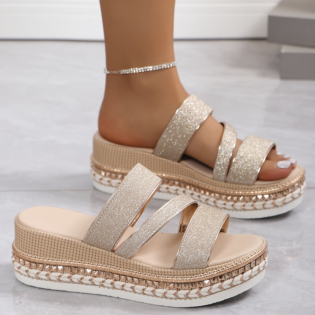 Comfortable Wedge Sandal, Premium Fit