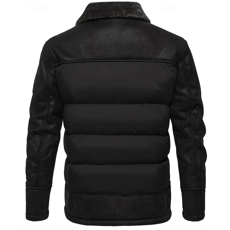 Insulated Winter Puffer Jacket for Men