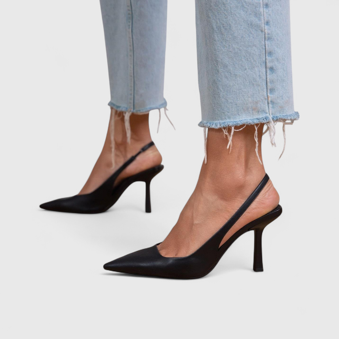 Timeless Orthopedic Pointed Heels for Women, Arch Support