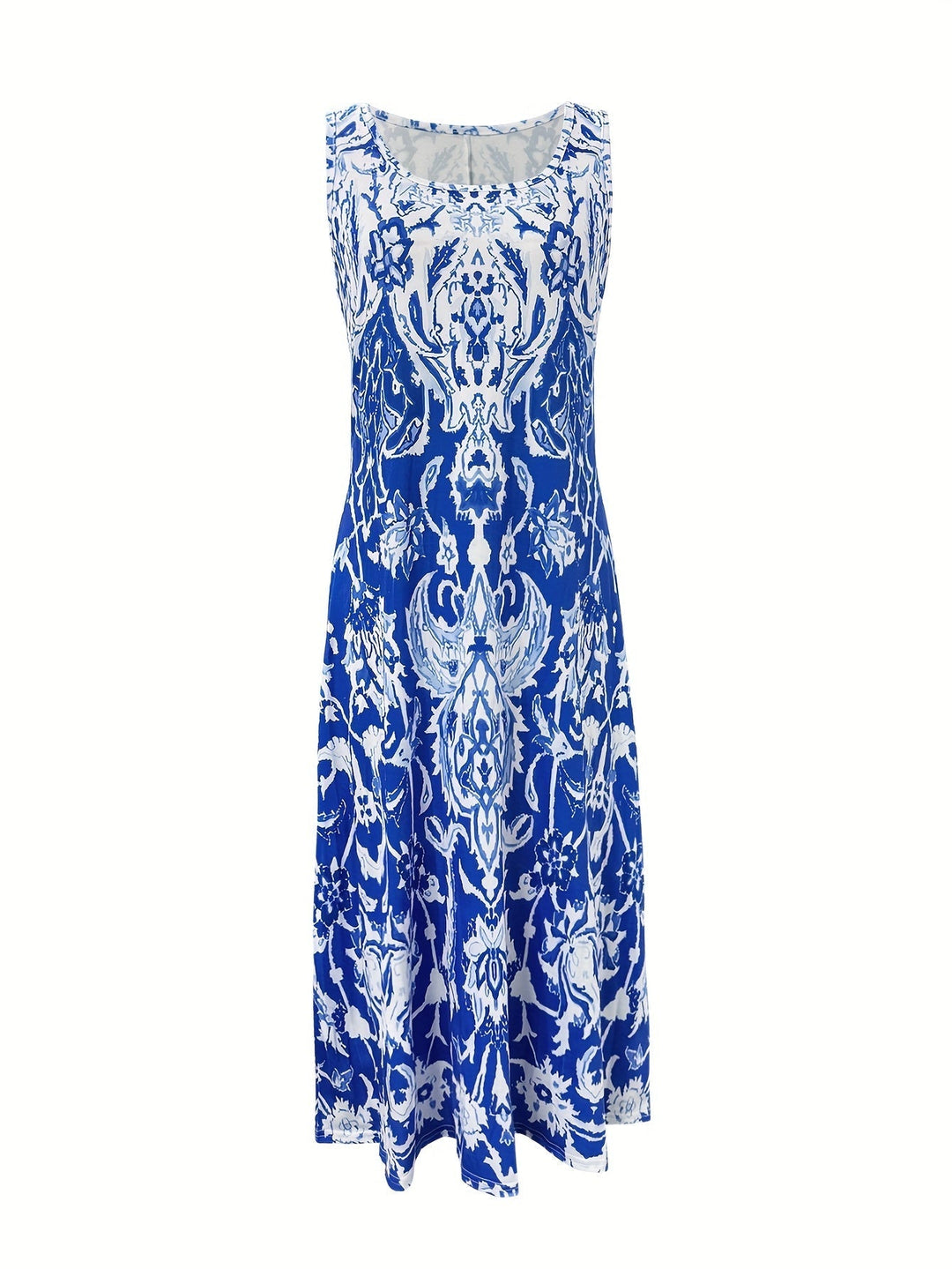 Women's Flowing Floral Maxi Dress