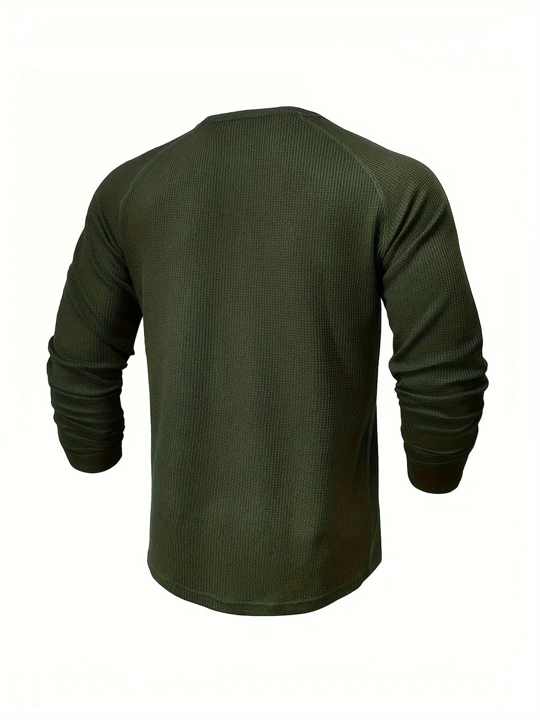 Button Henley Shirt, Men's Classic Fit
