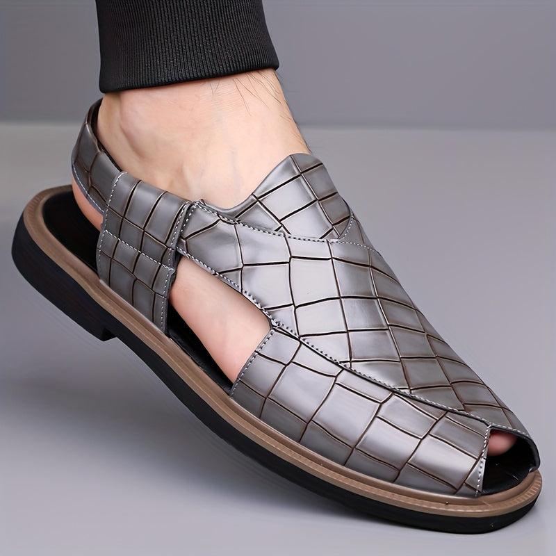 Woven-Style Comfort Sandals for Men