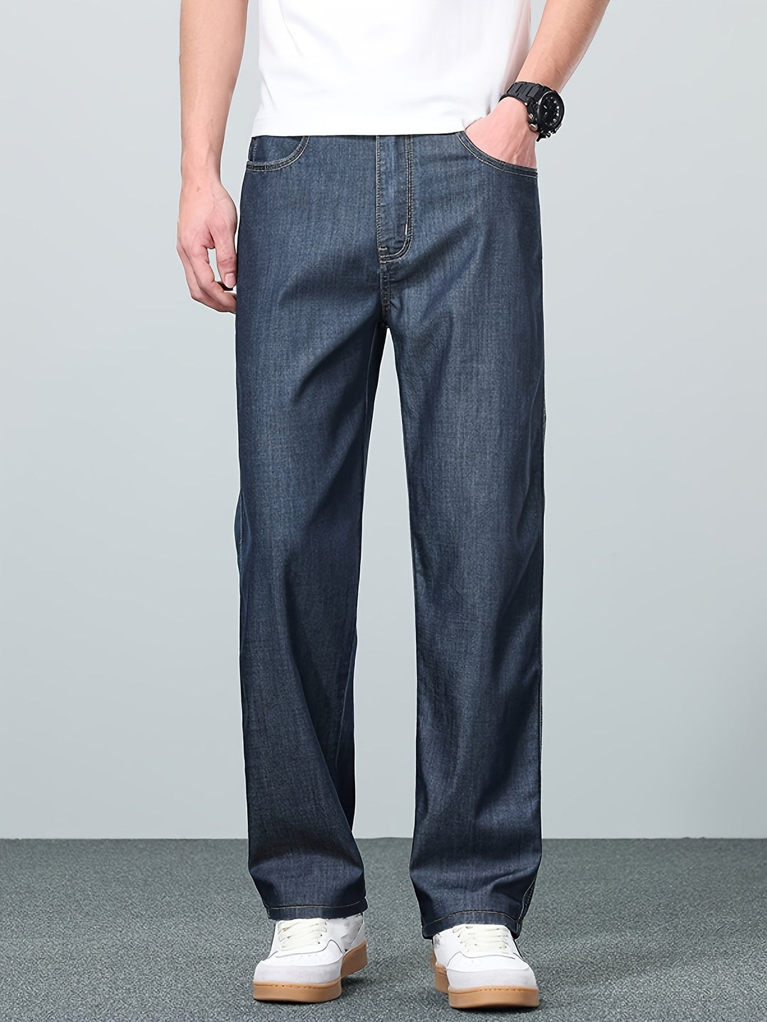 Straight-Leg Jeans, Men's Relaxed Fit