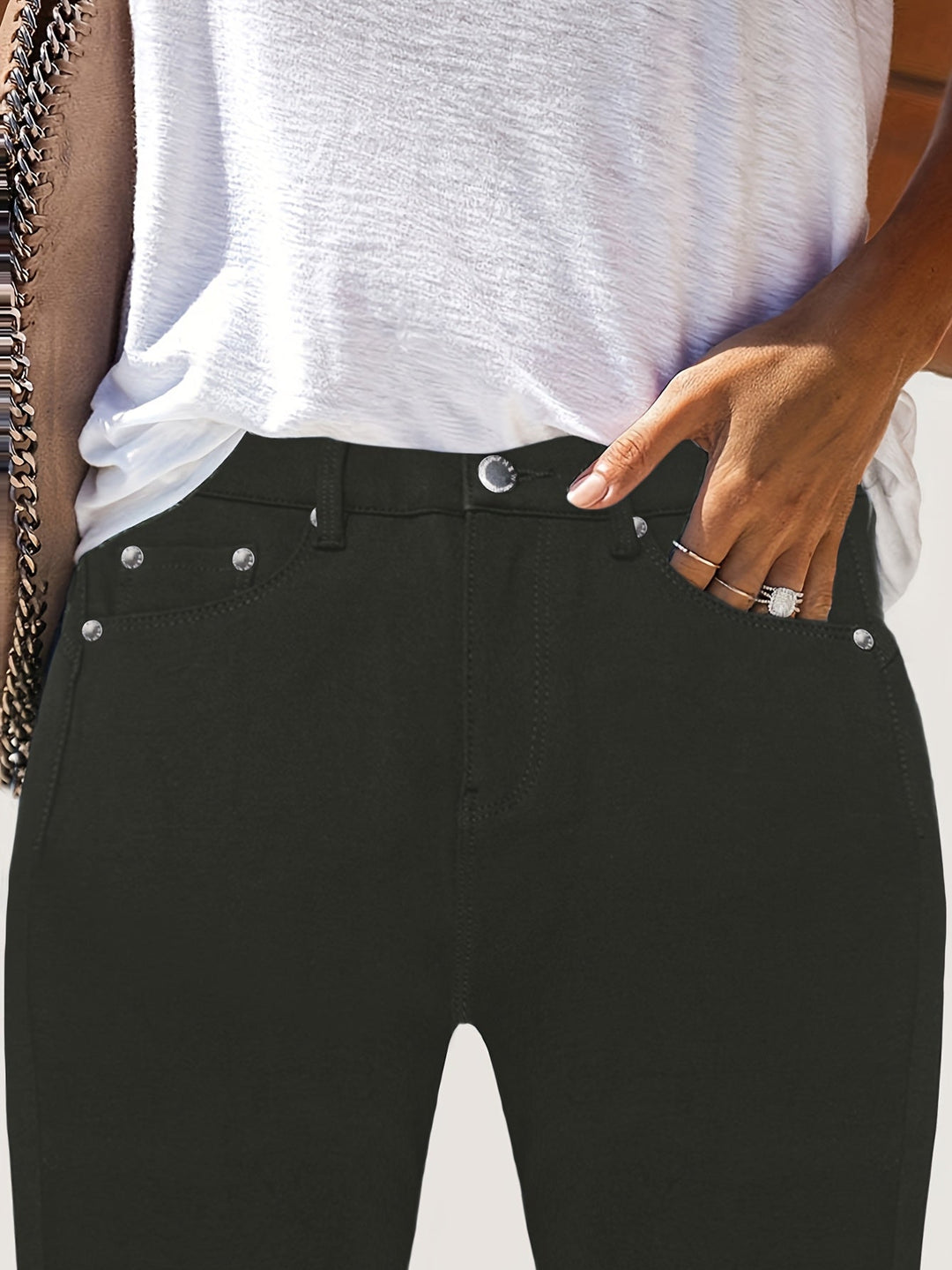 High-Waisted Skinny Jeans for Women