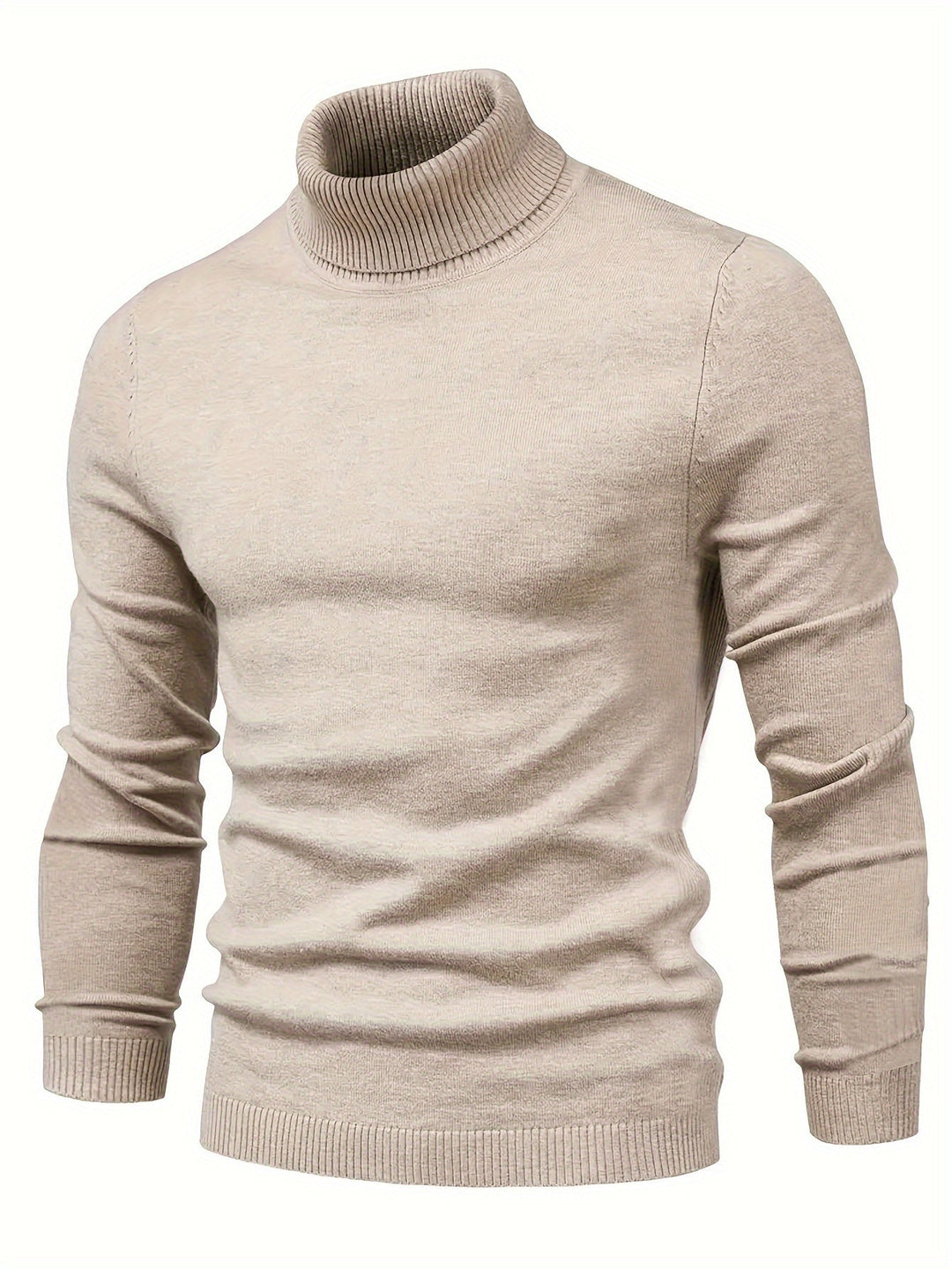 Men's Classic Mock-Neck Sweater