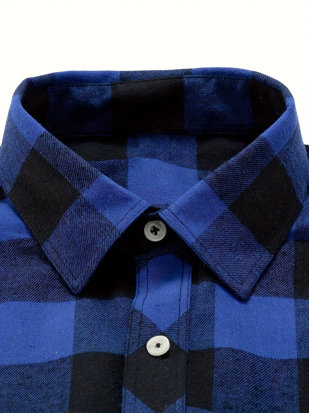 Checked Flannel Shirt for Men, Classic Style
