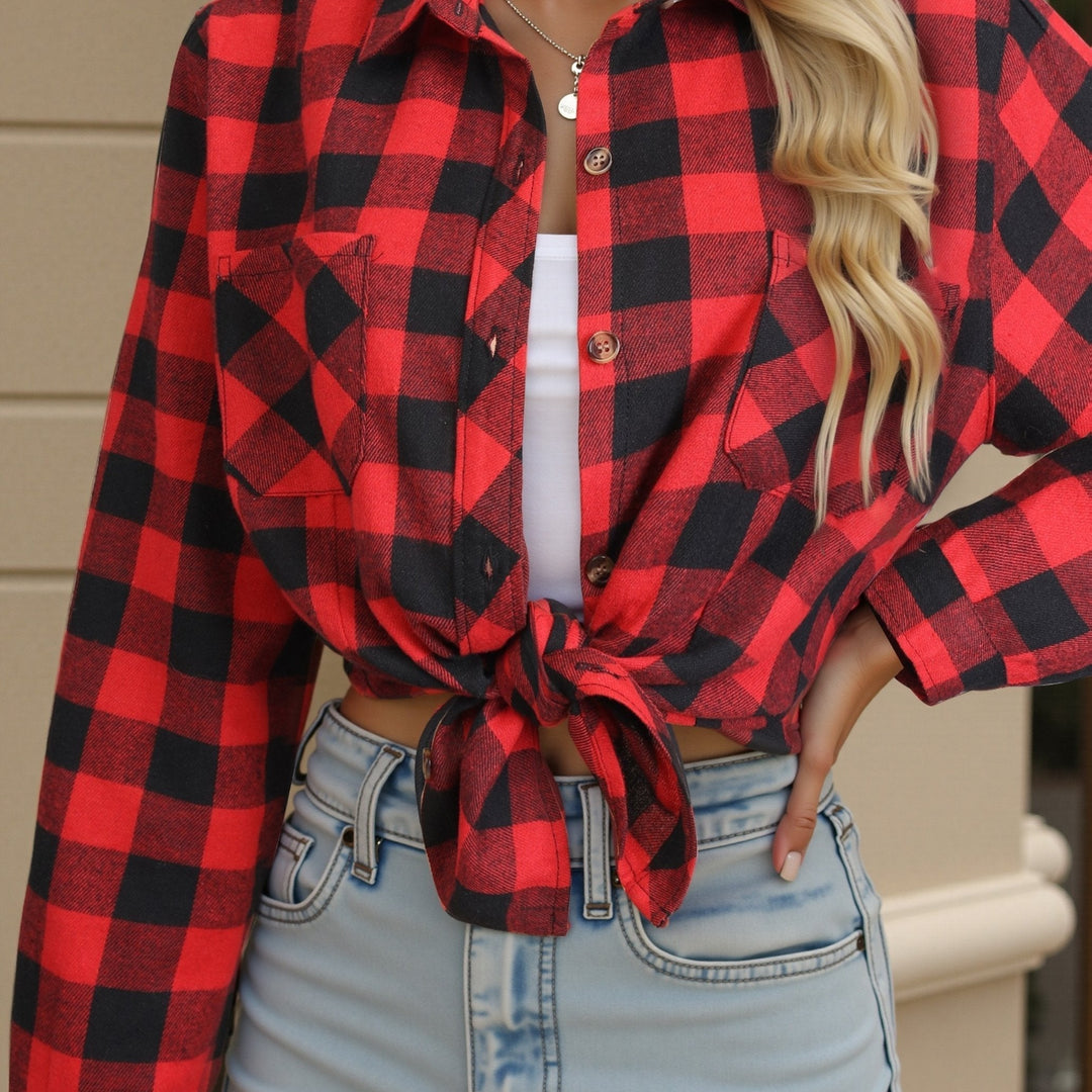 Buffalo Check Shirt, Women's Relaxed Fit