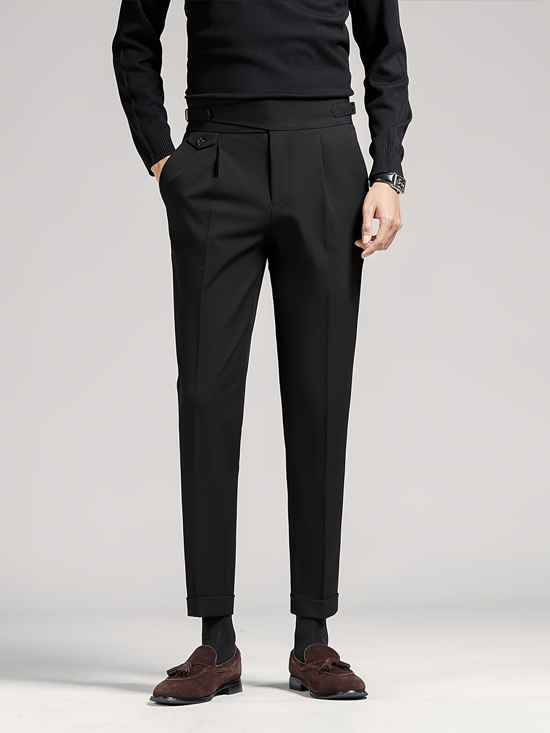 Pleated Trousers, Men's Tailored Fit
