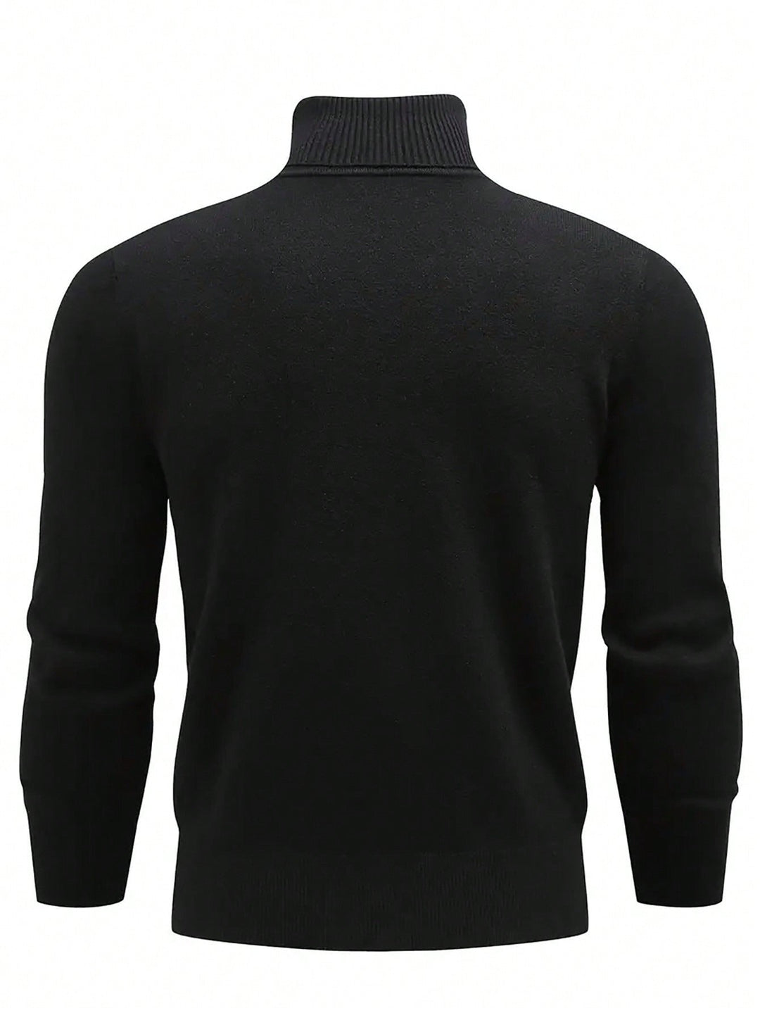 High-Neck Turtleneck for Men, Refined Style
