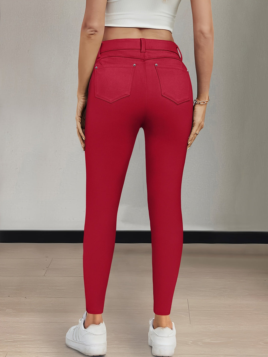 High-Waist Skinny Jeans for Women