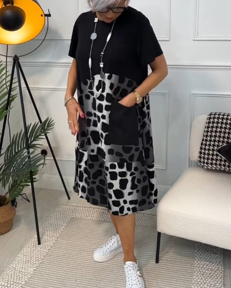 Women's Flowing Silhouette Dress