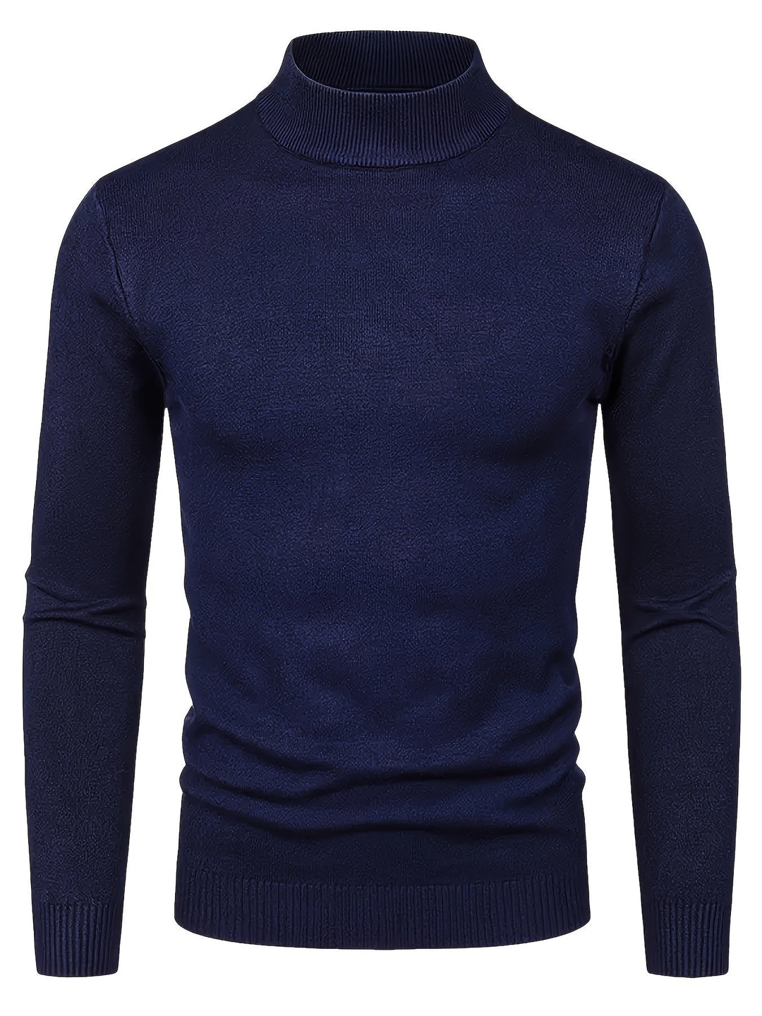 Refined Mock-Neck Sweater for Men