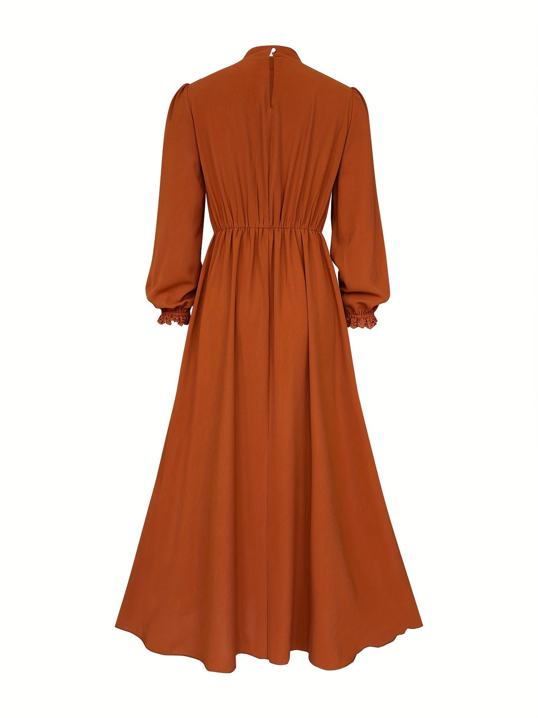 Pleated Maxi Dress for Women, Vintage Style