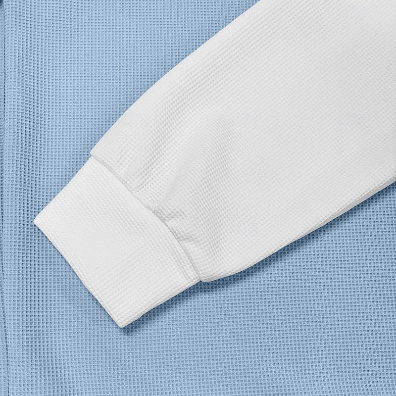 Textured Quarter-Zip Pullover for Men