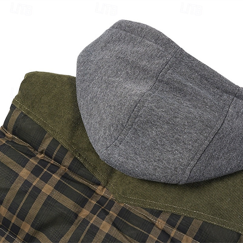 Hooded Quilted Gilet for Men
