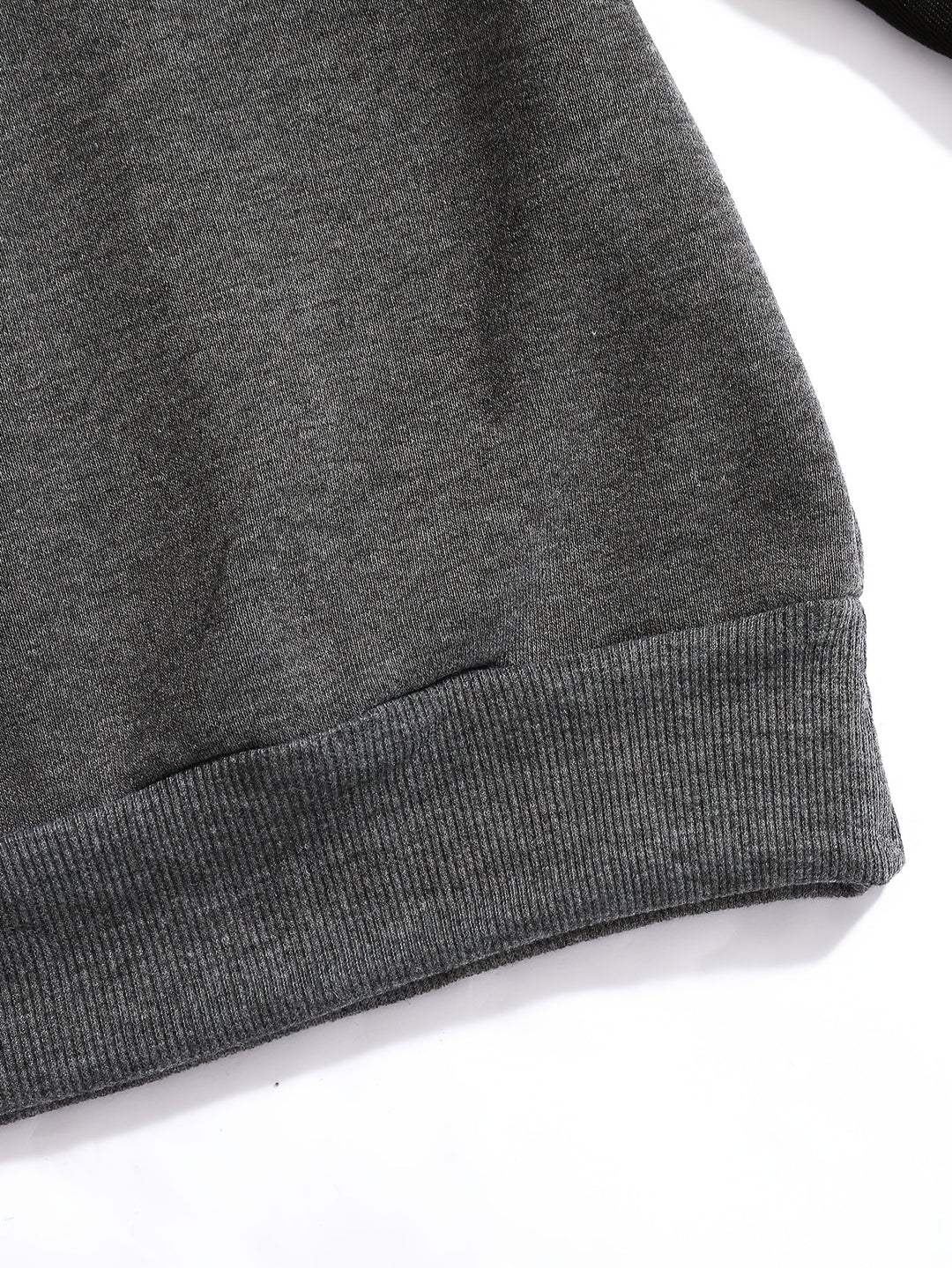 Classic Raglan Crew Neck Sweatshirt for Men