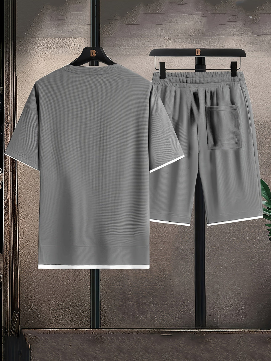 Relaxed Two-Piece Lounge Set for Men