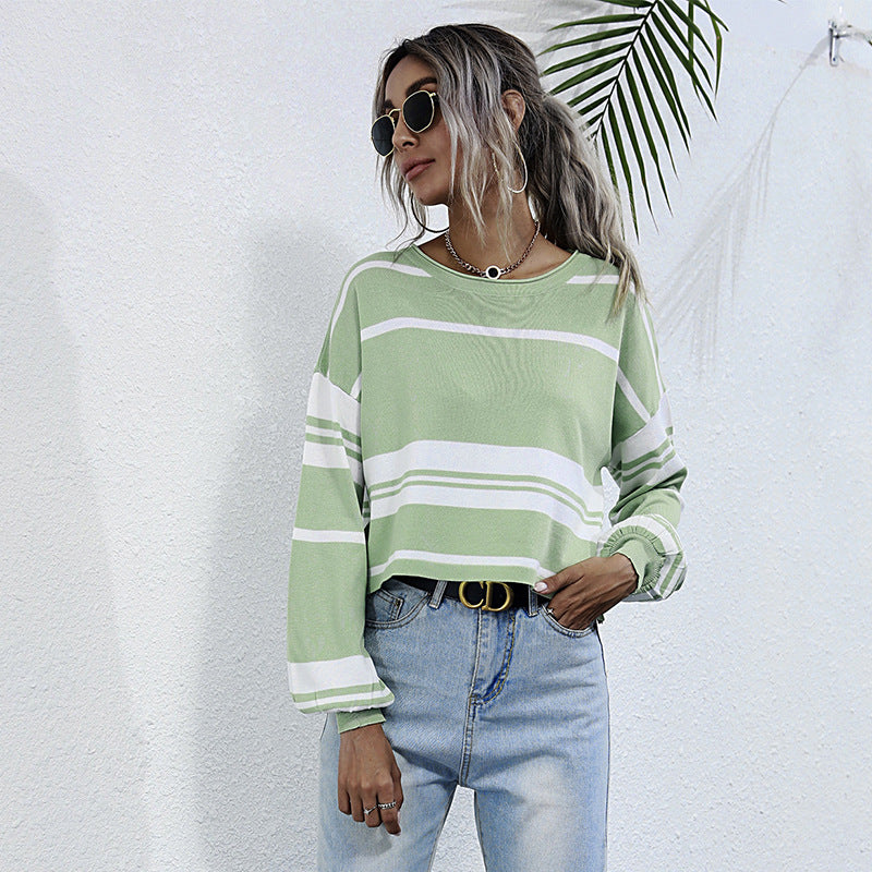 Women's Knit Sweater – Light Green
