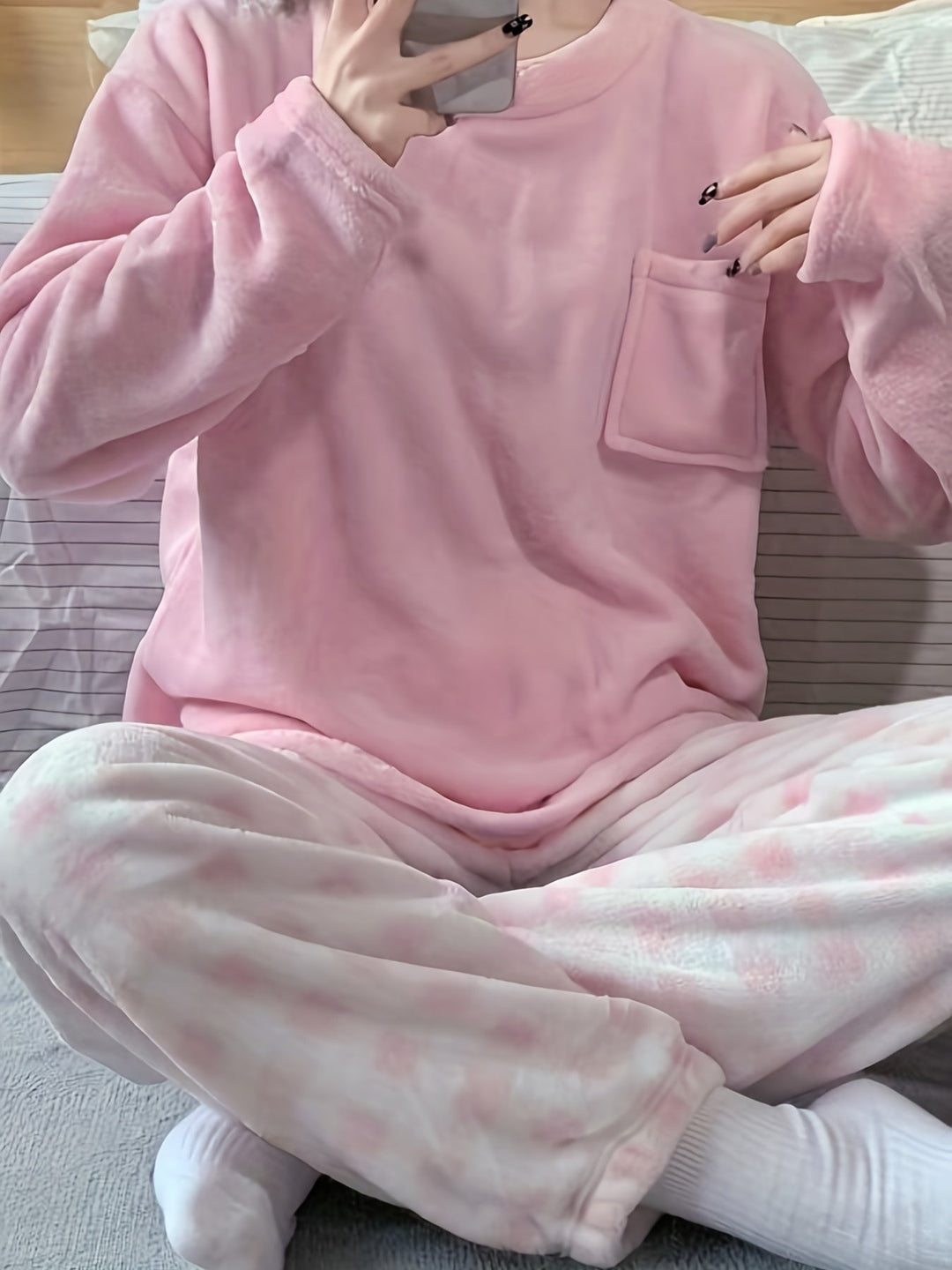 Lounge Two-Piece Set for Women, Cozy Style