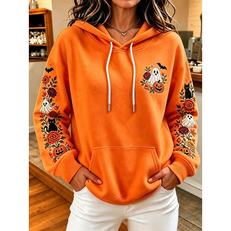 Halloween Hoodie, Women's Cozy Fit