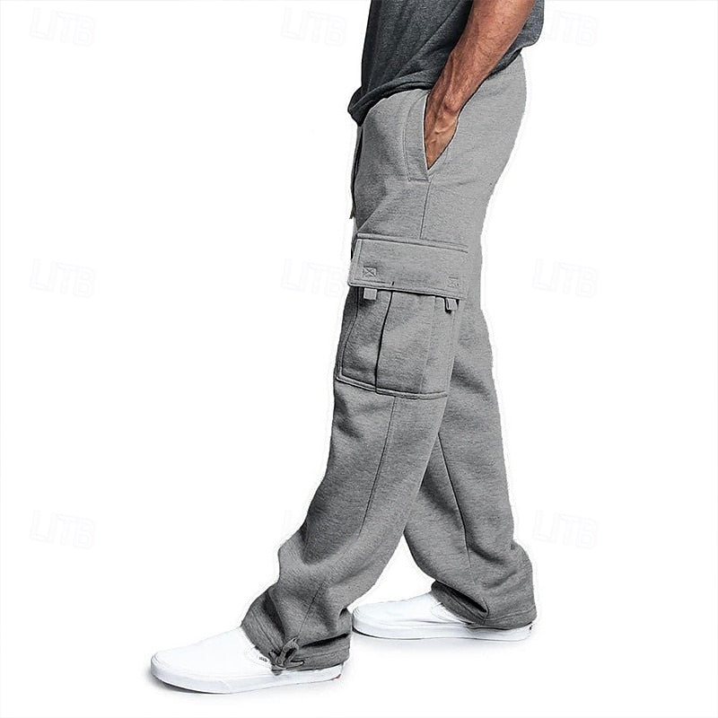 Relaxed Cargo Joggers for Men