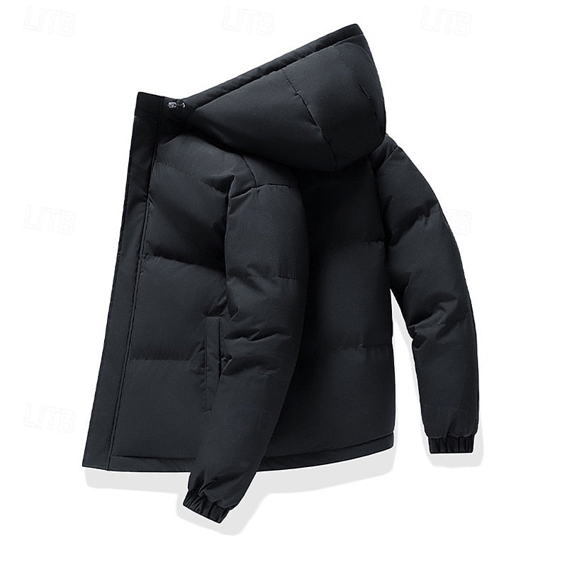 Men's Insulated Hooded Puffer Jacket