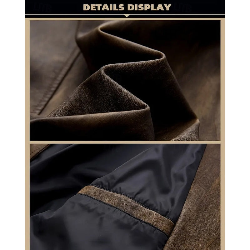 Tailored Lapel Jacket for Men