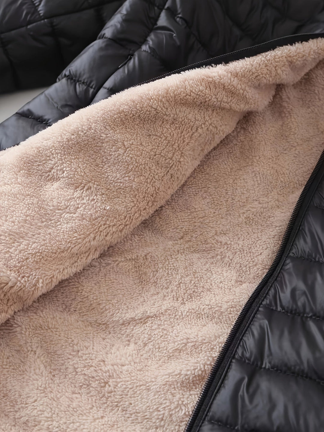 Quilted Longline Coat for Women