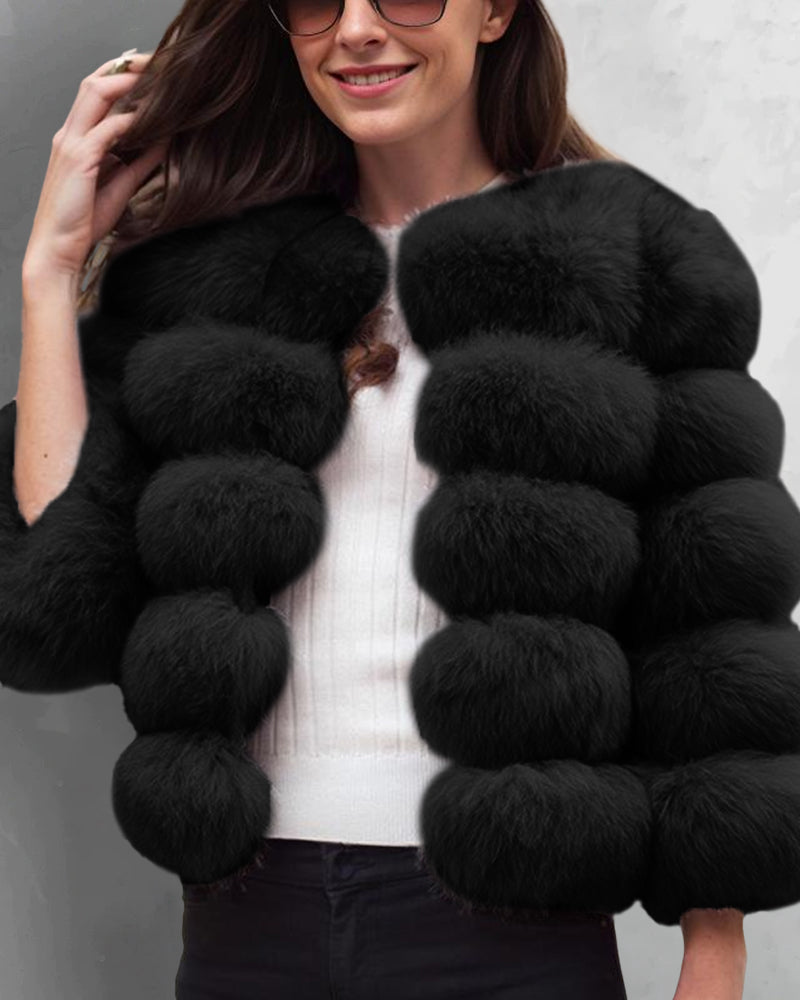 Women's Cotton Blend Winter Coat