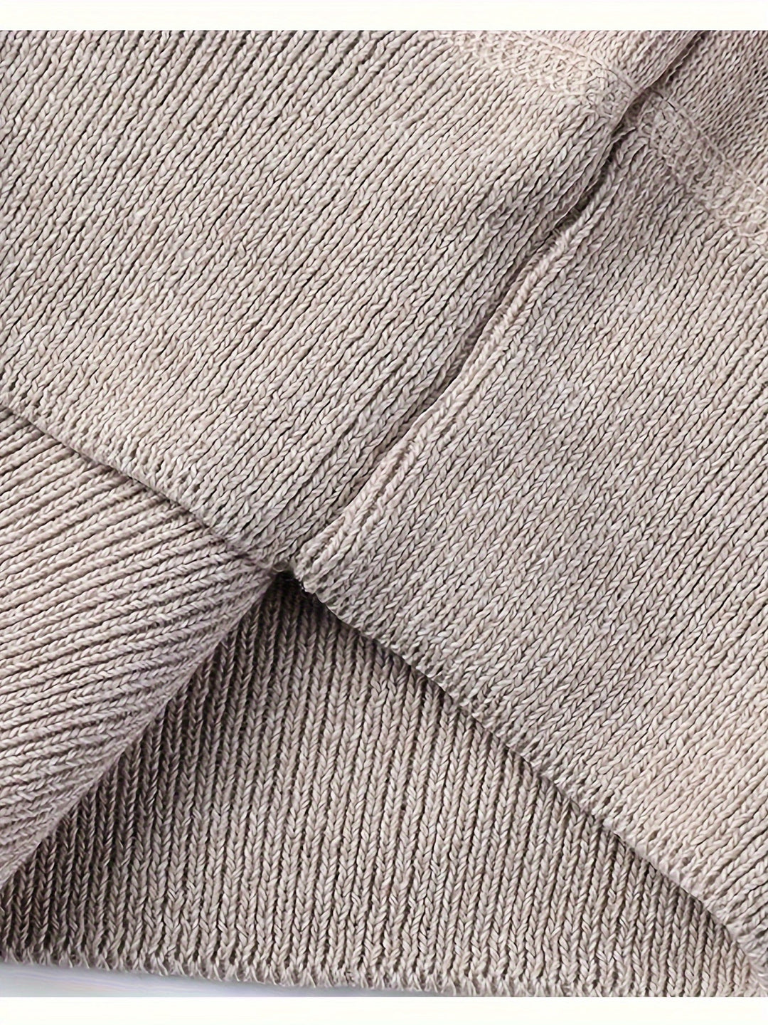 High-Neck Sweater for Men, Cozy Style