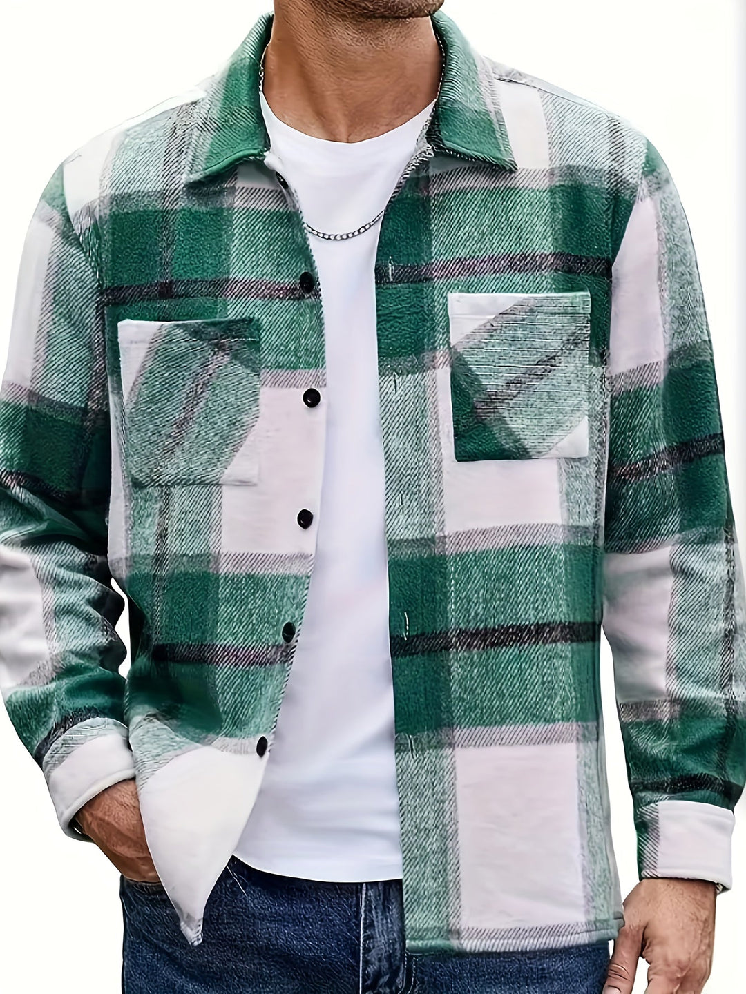 Check Overshirt, Men's Rugged Fit